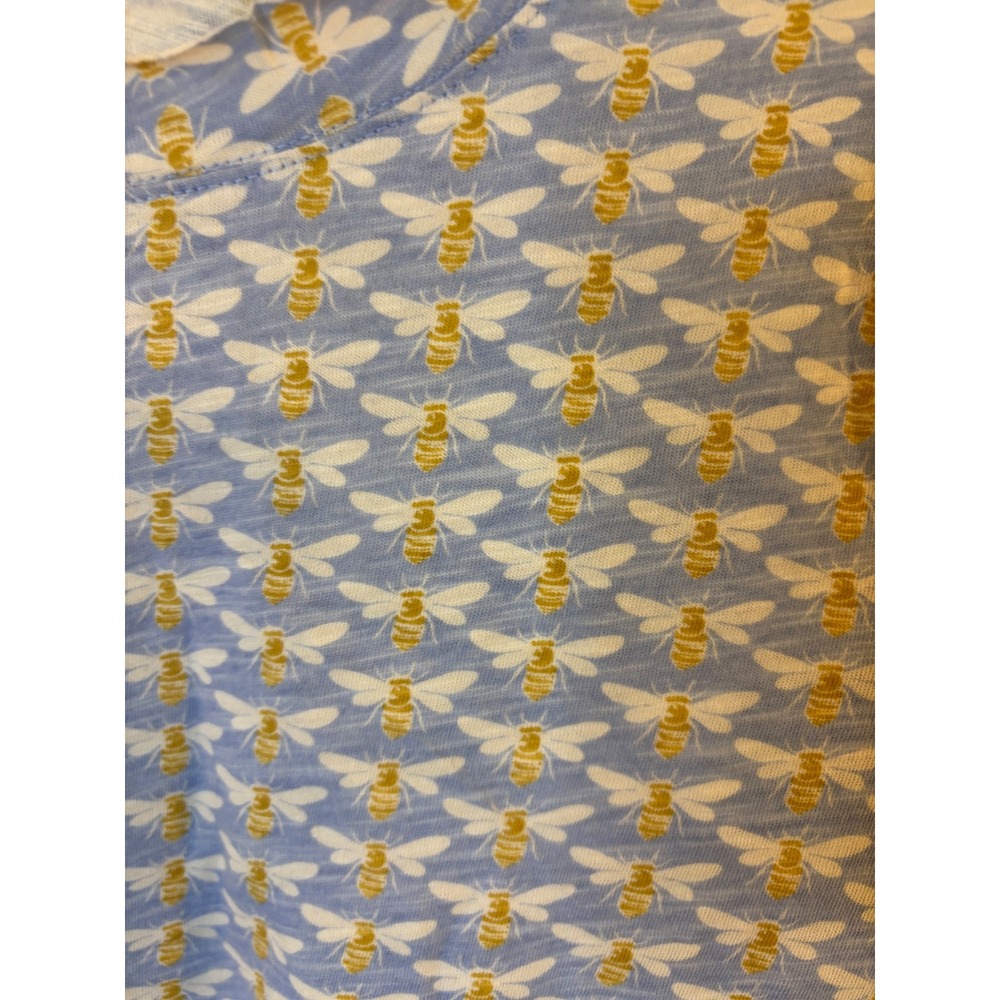 NEW Maeve Bee T Shirt Raw edge S Baby Tee Anthropologie - Picture 3 of 7